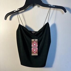 Basic green cami